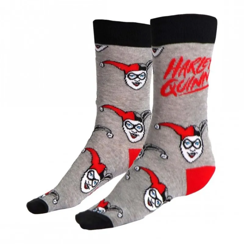 Best Pack Calcetines 3 Piezas Harley Quinn Multicolor TU 36/43 Regalos De Villanos Dc|Moda Dc