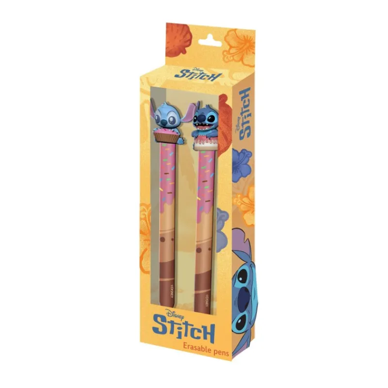 Clearance Pack de 2 Bolígrafos de Gel Borrables Lilo y Stitch Papelería Disney|Películas Y Personajes De Disney ·Lilo Y Stitch