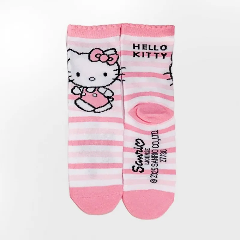 Niños Cerdá Kids Disney Para Niñas|Ropa Y Téxtil: Cosas Que Ponerse Para Niños ^Pack de 4 Calcetines Hello Kitty para Niñas