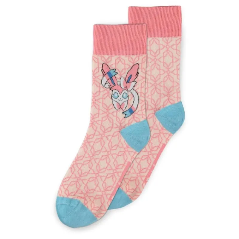 Outlet Pack de 3 Calcetines Pokémon Eevee Evolution 43-46 Eevee|Moda Pokemon