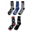 Discount Pack de 12 Calcetines Star Wars Multicolor Talla 38-45 Regalos Star Wars Por Personaje |Complementos Star Wars