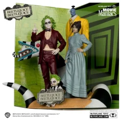 Sale Pack de 4 Estatuas Beetlejuice Movie Maniacs Beetlejuice