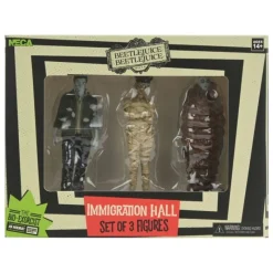 Neca Beetlejuice^Pack de 3 Figuras Bitelchús Bitelchús Immigration Hall