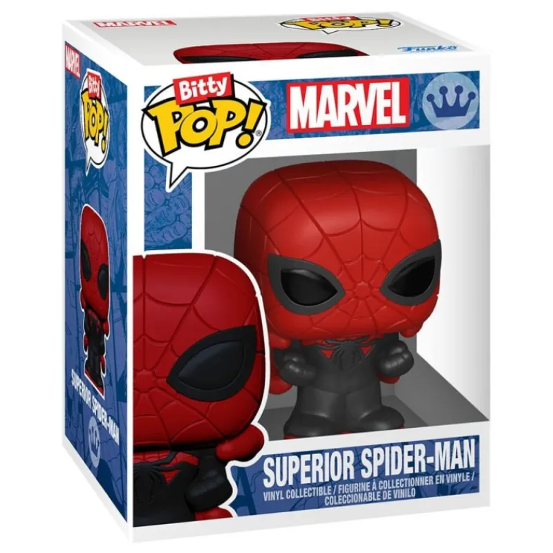 Hot Pack de 4 Figuras Bitty POP! Vinyl Spider-Man Series 4 2 cm Superhéroes Marvel|Funko Marvel