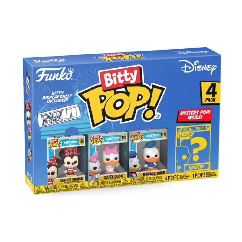 Pack de 4 Figuras Bitty POP! Minnie Disney Funko Pop Disney