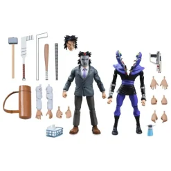 Discount Pack de 2 Figuras Casey Jones y Split Foot Soldier de Las Tortugas Ninja Las Tortugas Ninja