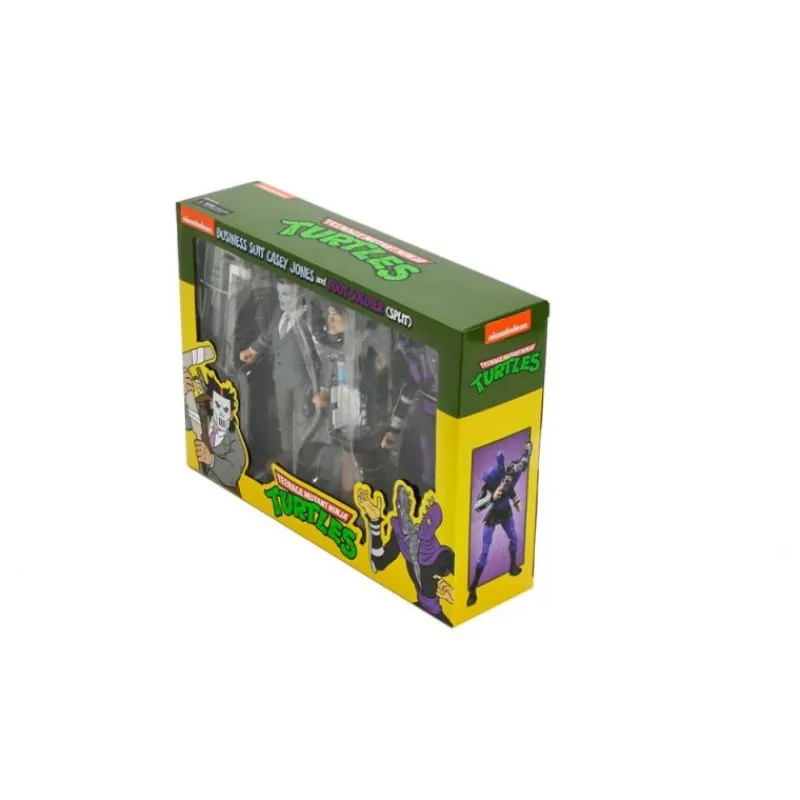Discount Pack de 2 Figuras Casey Jones y Split Foot Soldier de Las Tortugas Ninja Las Tortugas Ninja