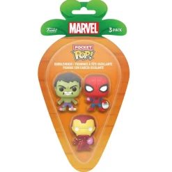 Clearance Pack de 3 figuras Pocket Pop! Marvel Niños Marvel Y Dc Para Niños|Funko Marvel