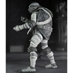 Neca Monstruos De La Universal^Pack de 4 Figuras Universal Monsters x Teenage Mutant Ninja Turtles Black & White