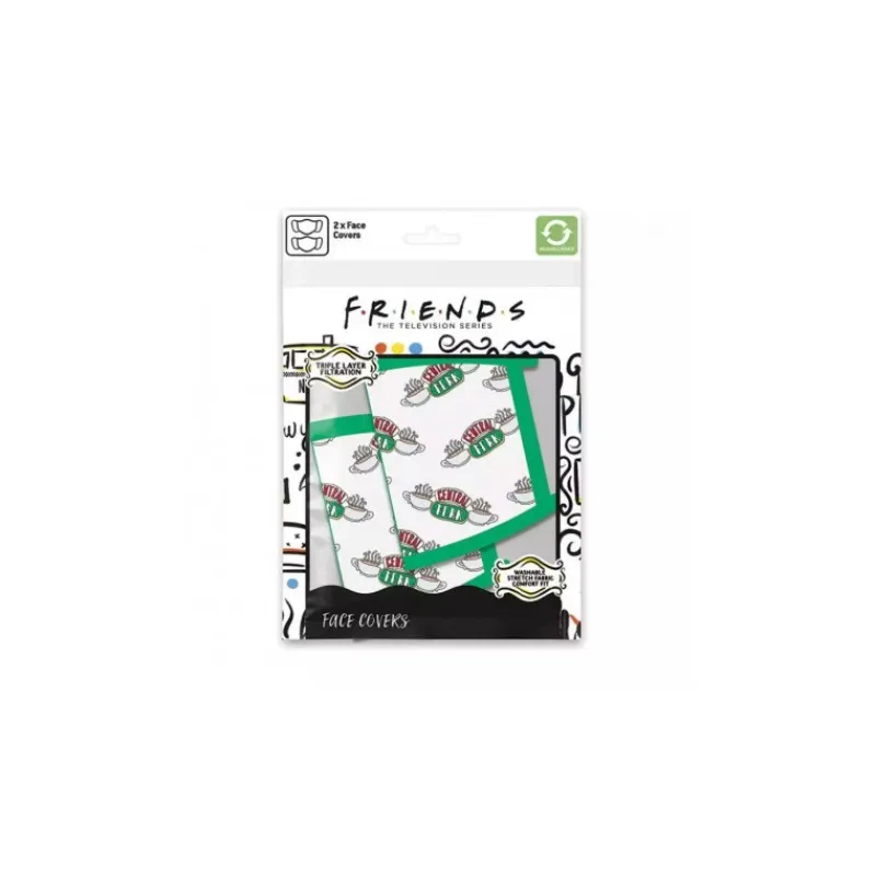 Pyramid International Friends^Pack de 2 mascarillas reutilizables Friends Central Perk