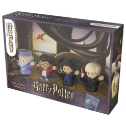 Mattel Figuras Harry Potter^Pack de 4 Minifiguras Harry Potter Little People 7 cm