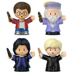 Mattel Figuras Harry Potter^Pack de 4 Minifiguras Harry Potter Little People 7 cm