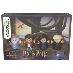 Mattel Figuras Harry Potter^Pack de 4 Minifiguras Harry Potter Little People 7 cm