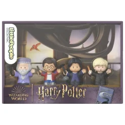 Mattel Figuras Harry Potter^Pack de 4 Minifiguras Harry Potter Little People 7 cm