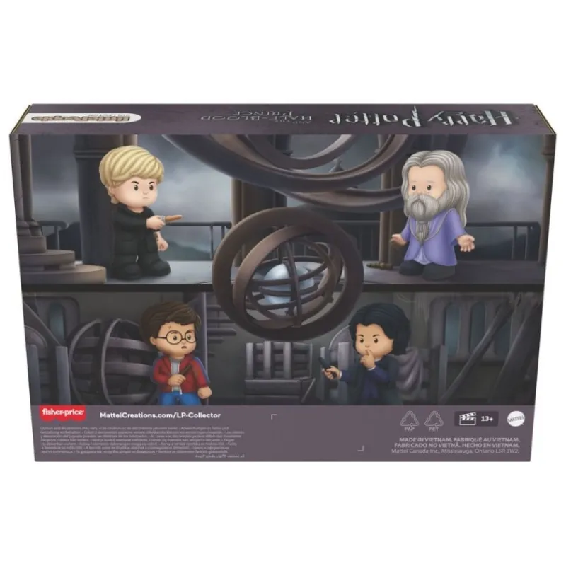 Mattel Figuras Harry Potter^Pack de 4 Minifiguras Harry Potter Little People 7 cm