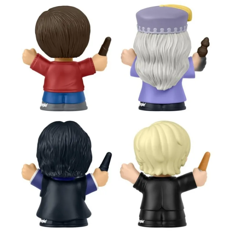 Mattel Figuras Harry Potter^Pack de 4 Minifiguras Harry Potter Little People 7 cm