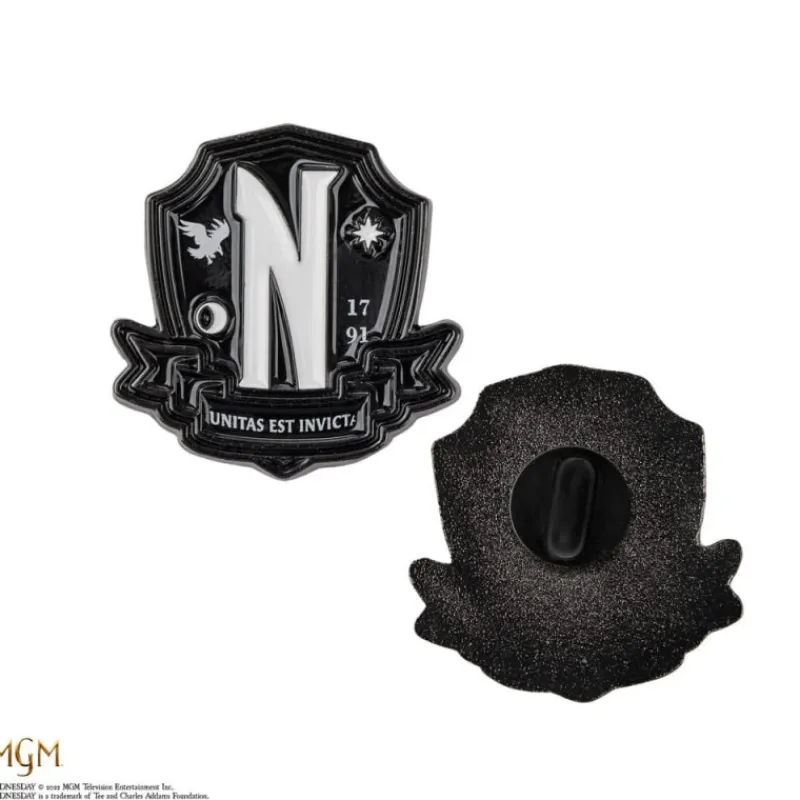 Discount Pack de 2 Pines Academia Nevermore Miércoles Addams Miércoles Addams