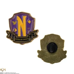 Discount Pack de 2 Pines Academia Nevermore Miércoles Addams Miércoles Addams