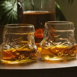 Thumbs Up Complementos Star Wars|Star Wars Hogar^Pack de 2 Vasos de Whisky Original Stormtrooper