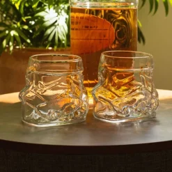 Thumbs Up Complementos Star Wars|Star Wars Hogar^Pack de 2 Vasos de Whisky Original Stormtrooper