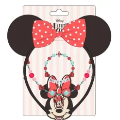 Cerdá Kids Disney Para Niñas|Accesorios Para El Pelo, Gafas De Sol Y Kits De Belleza Infantiles ^Pack de Bisutería Minnie - 3 Piezas