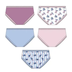 Online Pack de Braguitas 5 Piezas de Stitch Stitch Kids|Ropa Y Téxtil: Cosas Que Ponerse Para Niños