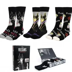 Outlet Pack de Calcetines Disney Villanas 3 Piezas Películas Y Personajes De Disney ·Villanas Disney