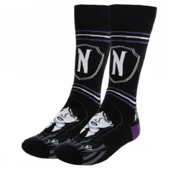 Clearance Pack de Calcetines Wednesday - 3 Piezas Exclusivas para Coleccionistas Miércoles Addams