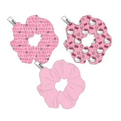 Best Pack de Coleteros de Tela Hello Kitty Diseño Fucsia Accesorios Para El Pelo, Gafas De Sol Y Kits De Belleza Infantiles