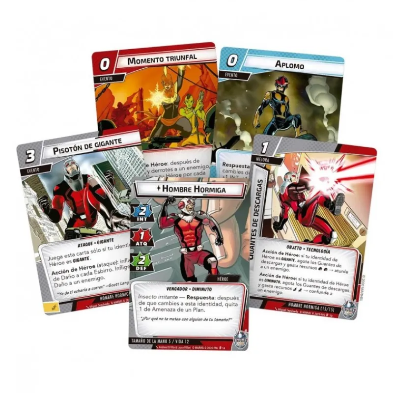 Juegos Superhéroes Marvel^Pack de Héroe Ant-Man para Marvel Champions