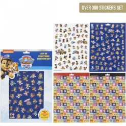 Cerdá Kids Para El Cole^Pack de Pegatinas Paw Patrol - Más de 300 Artículos de Papelería