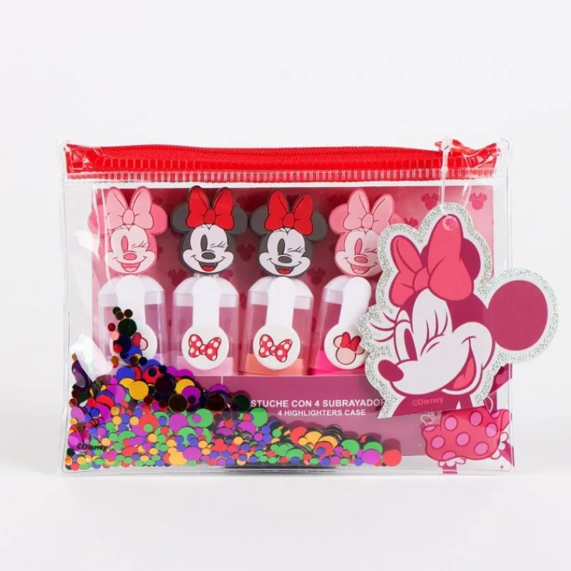 Cerdá Kids Disney Para Niñas|Para El Cole^Pack de Subrayadores Minnie Mouse Multicolor