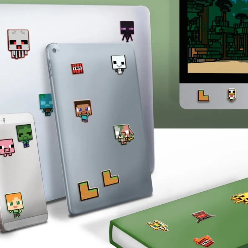 Sale Pack de Vinilos para Gadgets Minecraft Minecraft|Regalos Y Coleccionismo Para Gamers - Cosas De Videojuegos Míticos