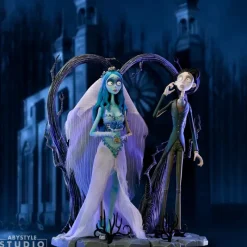 Pack Figuras Novia Cadaver SFC 21 cm Emily y Victor La Novia Cadaver