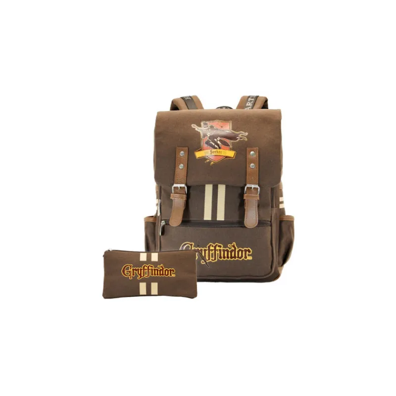 Best Pack mochila + estuche Gryffindor vintage Harry Potter Bolsos Y Complementos Harry Potter