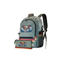 Outlet Pack mochila + estuche Star Wars vintage Regalos Star Wars Por Personaje |Complementos Star Wars