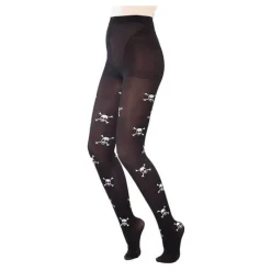 Sale Panty con Calaveras Piratas Medias Y Calcetines Para Disfraces |Accesorios Halloween Y Terror