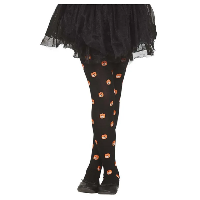 Disfrazzes Medias Y Calcetines Para Disfraces |Accesorios Halloween Y Terror ^Pantys de Calabazas Infantiles