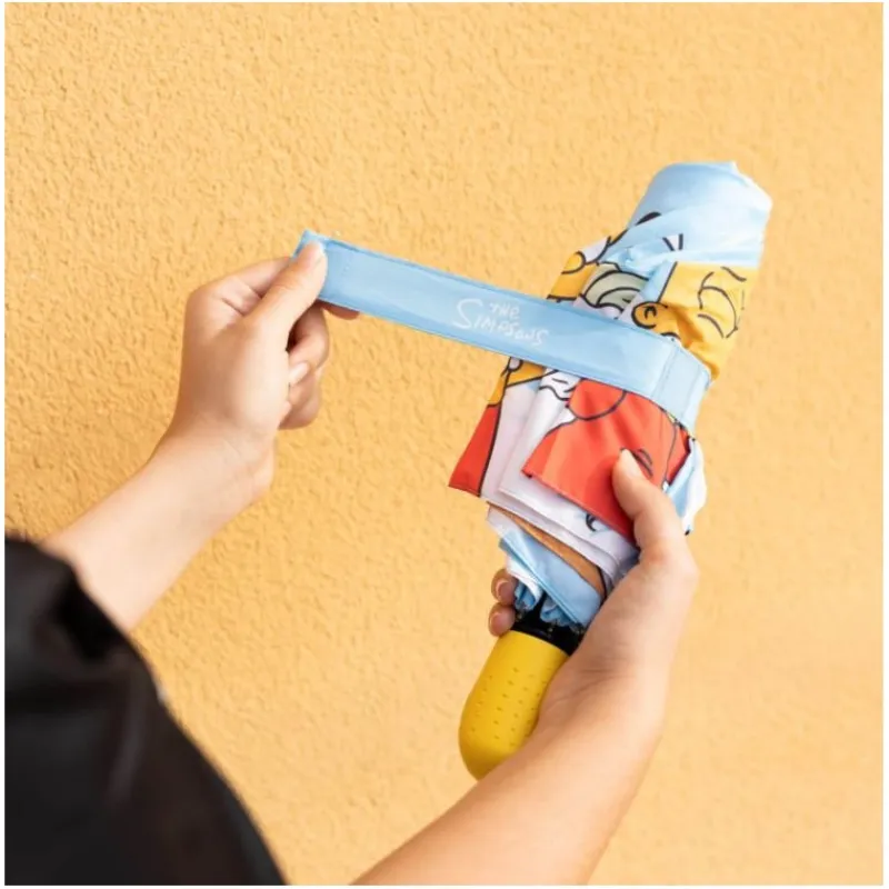 Discount Paraguas extensible The Simpsons con apertura automática Simpsons Y Futurama