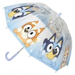 Cerdá Kids Paraguas Y Chubasqueros Kids ^Paraguas Manual Burbuja Bluey para Niños 45 cm