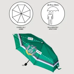 Online Paraguas plegable Slytherin Harry Potter Bolsos Y Complementos Harry Potter|Slytherin