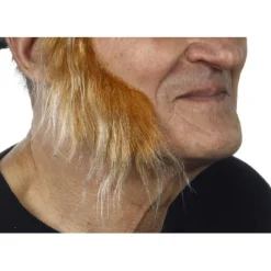 Disfrazzes Pelucas, Barbas Y Bigotes Disfraces|Accesorios Halloween Y Terror ^Patillas anchas con pelo castaño canoso