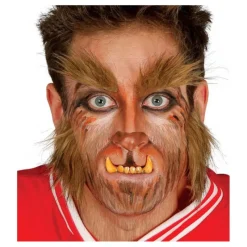 Disfrazzes Pelucas, Barbas Y Bigotes Disfraces|Accesorios Halloween Y Terror ^Patillas y Cejas de Hombre Lobo