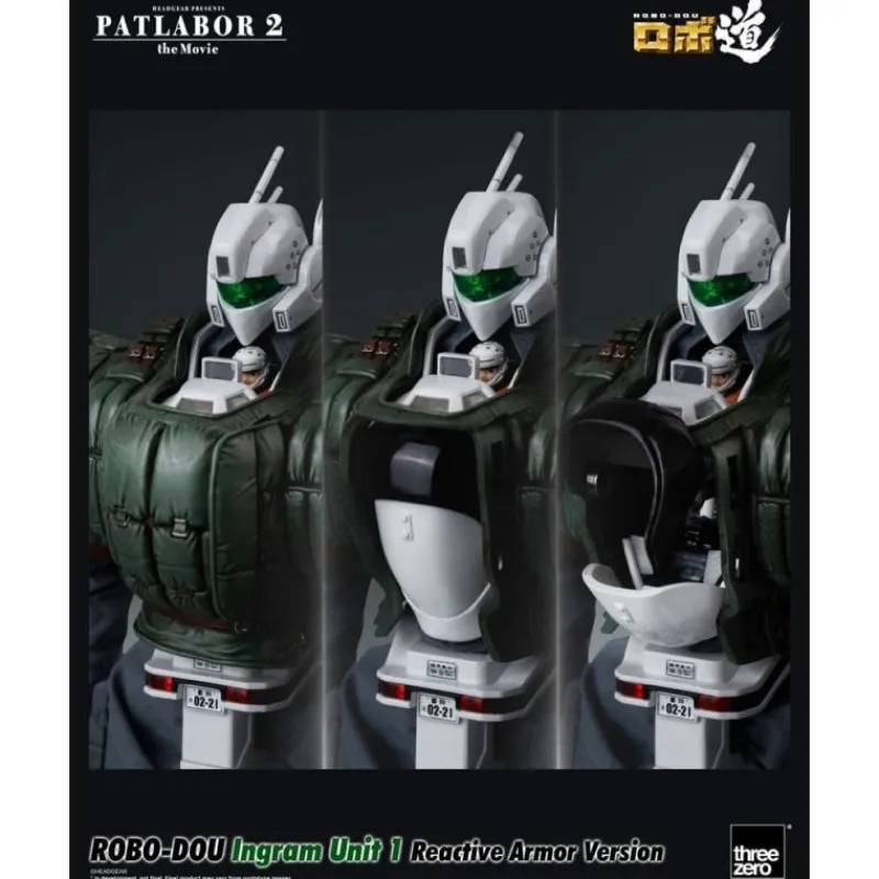 Threezero Figuras^Patlabor 2: Figura Robo-Dou Ingram Unit 1 23 cm
