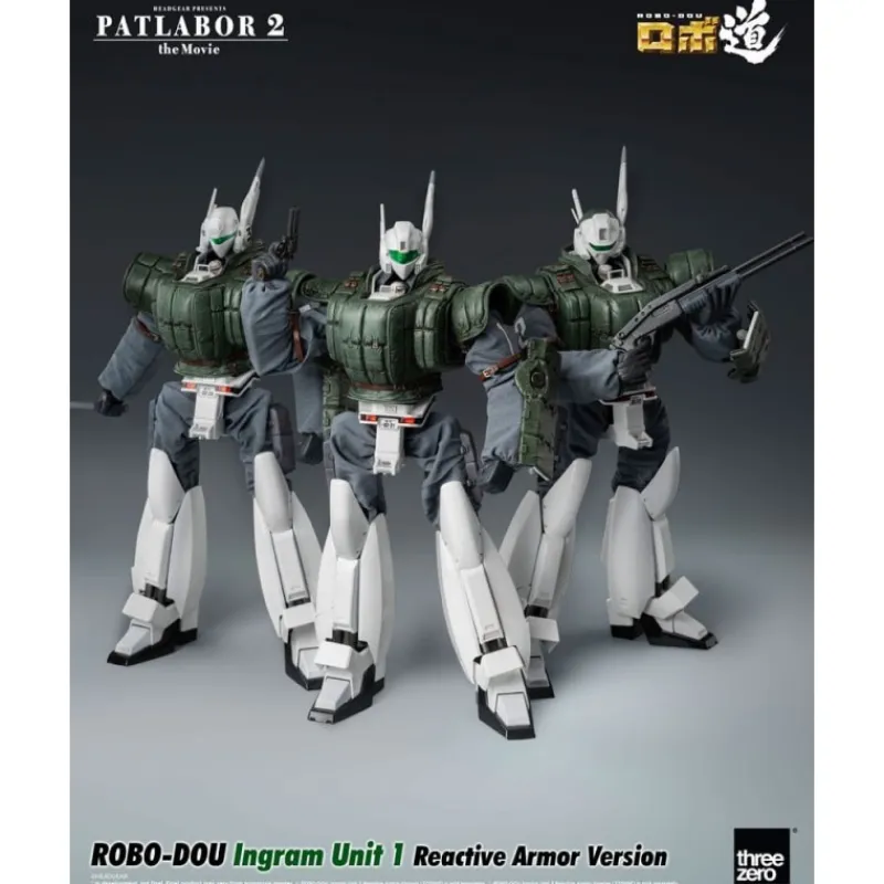 Threezero Figuras^Patlabor 2: Figura Robo-Dou Ingram Unit 1 23 cm