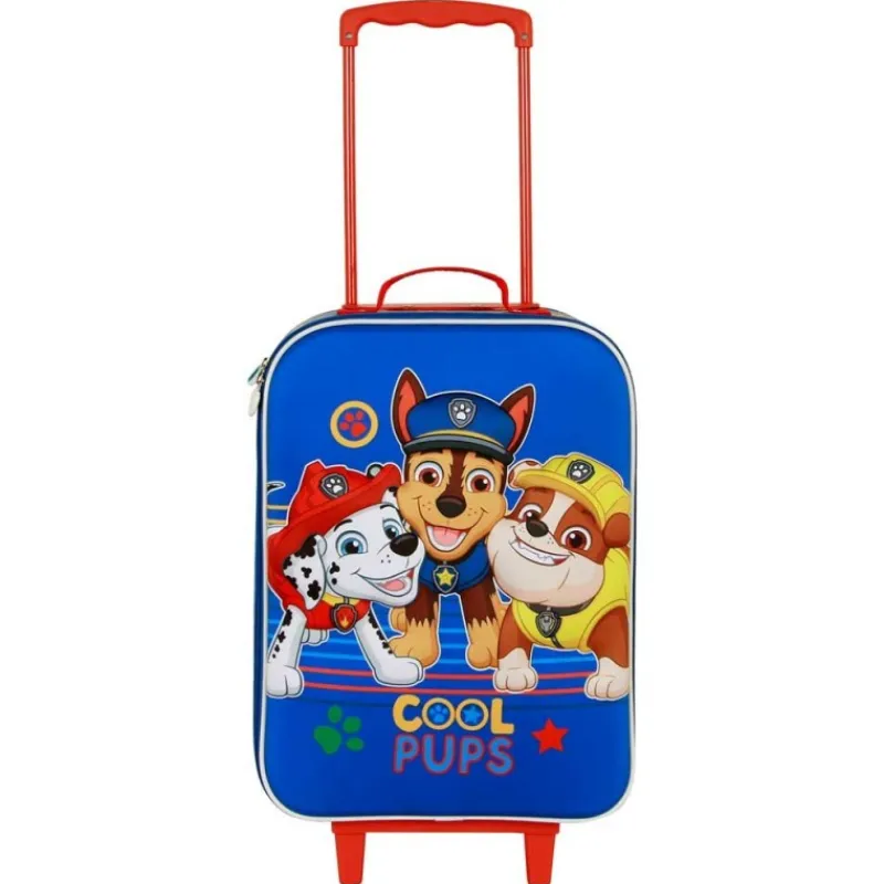 Sale Paw Patrol La Patrulla Canina Cool Maleta Trolley Soft 3D, Azul Patrulla Canina