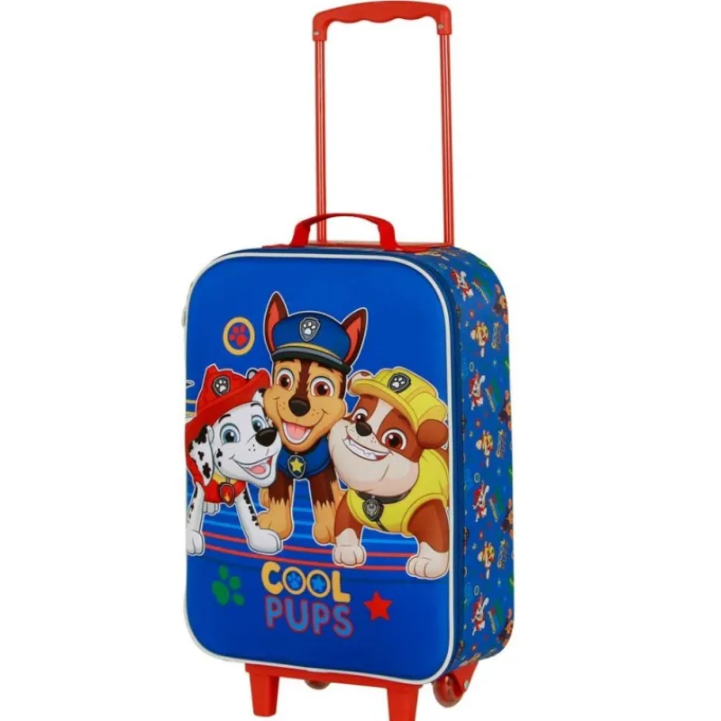 Sale Paw Patrol La Patrulla Canina Cool Maleta Trolley Soft 3D, Azul Patrulla Canina
