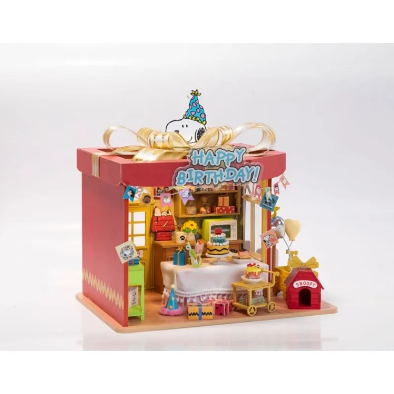 Sale Peanuts Puremind Kit de Construcción Birthday Party Juguetes, Figuras Y Más Regalos Para Peques|Snoopy