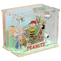 Peanuts Puremind Kit de Construcción Mini Scene Baseball Time Juguetes, Figuras Y Más Regalos Para Peques|Snoopy