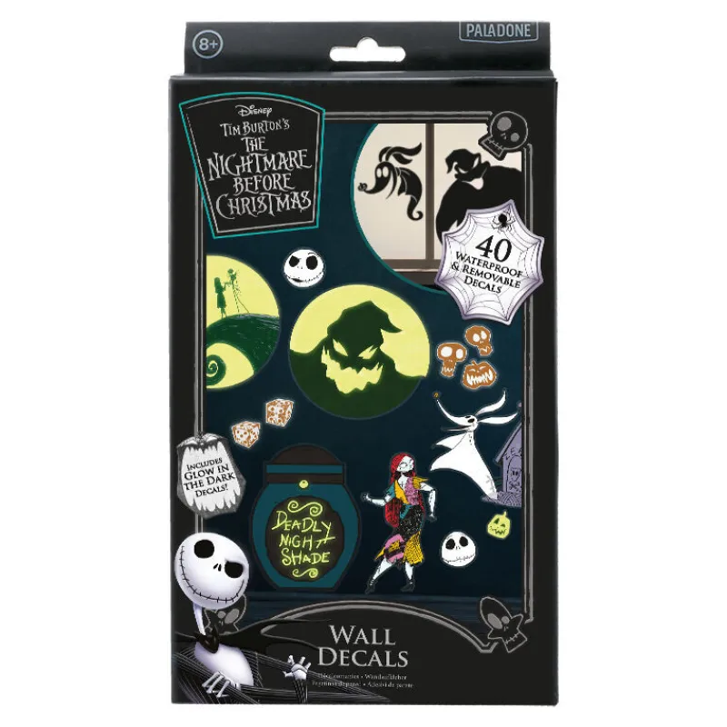 Paladone Products Papelería Disney|Disney Hogar^Pegatinas De Pared Pesadilla Antes De Navidad